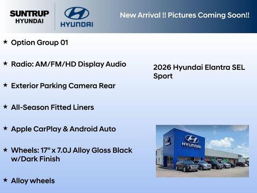 2026 Hyundai ELANTRA Sport