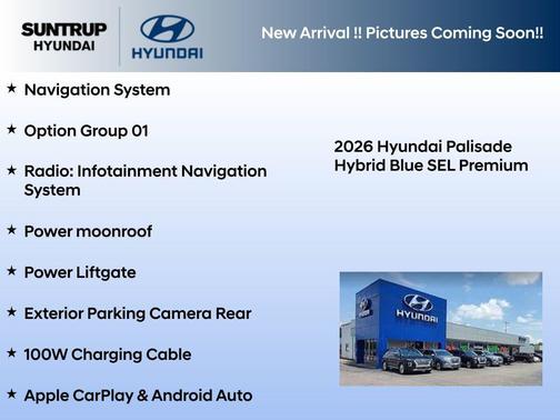 2026 Hyundai Palisade Hybrid Blue SEL Premium 7P