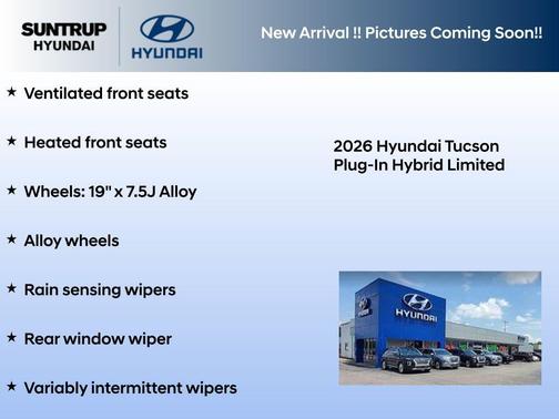 Gray 2026 Hyundai TUCSON Plug-In Hybrid Limited