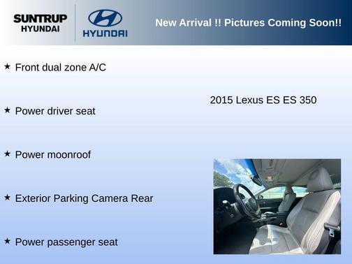 2015 Lexus ES 350 Crafted Line