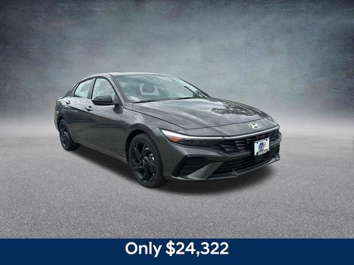 Amazon Gray 2026 Hyundai ELANTRA Sport