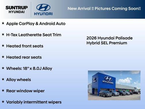 Abyss Black Pearl 2026 Hyundai Palisade Hybrid SEL Premium 7P