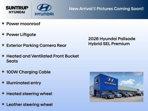 Abyss Black Pearl 2026 Hyundai Palisade Hybrid SEL Premium 7P