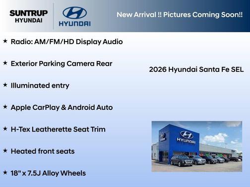 2026 Hyundai SANTA FE SEL 2.4