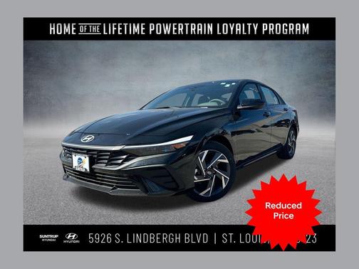 Abyss Black 2025 Hyundai ELANTRA Sport