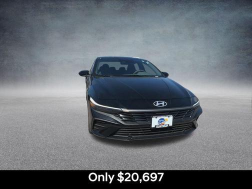 Abyss Black 2025 Hyundai ELANTRA Sport