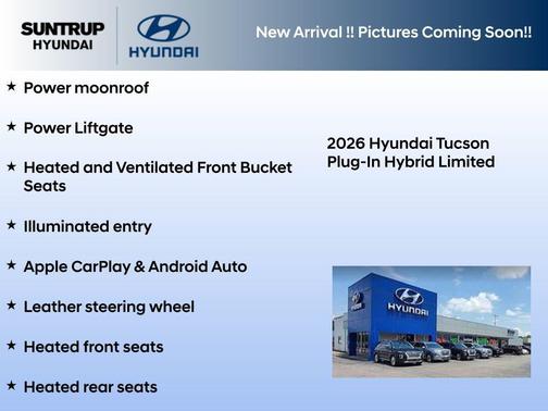 Amazon Gray 2026 Hyundai TUCSON Plug-In Hybrid Limited