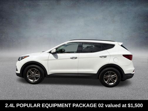 Frost White Pearl 2017 Hyundai Santa Fe Sport 2.4L