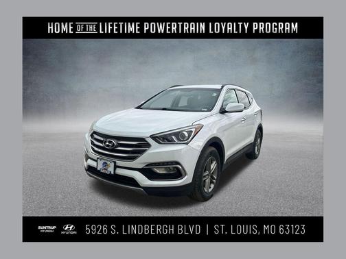 Frost White Pearl 2017 Hyundai Santa Fe Sport 2.4L