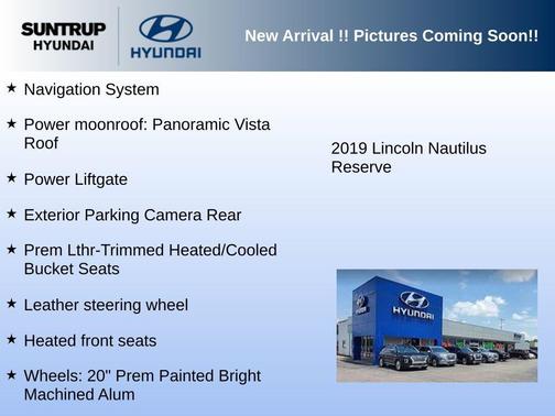 Ingot Silver Metallic 2019 Lincoln Nautilus Reserve