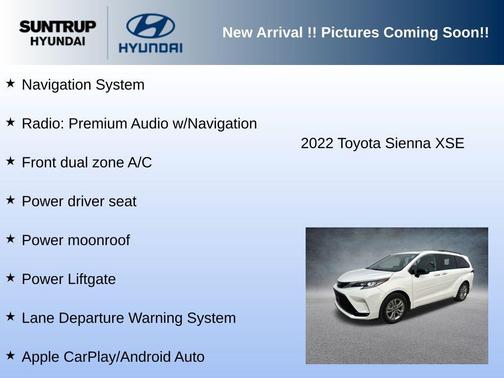 2022 Toyota Sienna XSE 7 Passenger