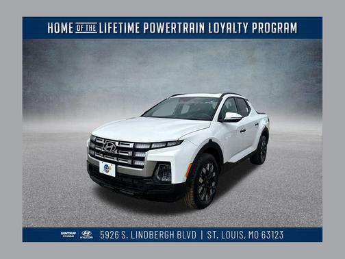 Atlas White 2026 Hyundai SANTA CRUZ SEL Activity