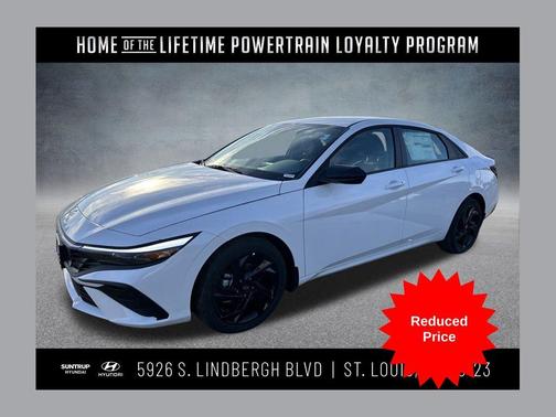 Serenity White 2026 Hyundai ELANTRA Sport