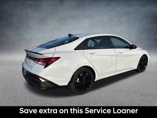 Serenity White 2026 Hyundai ELANTRA Sport