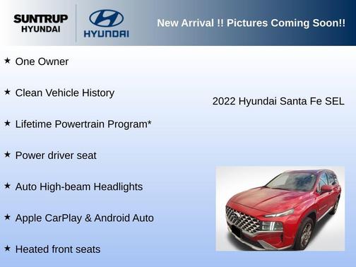2022 Hyundai SANTA FE SEL 2.4