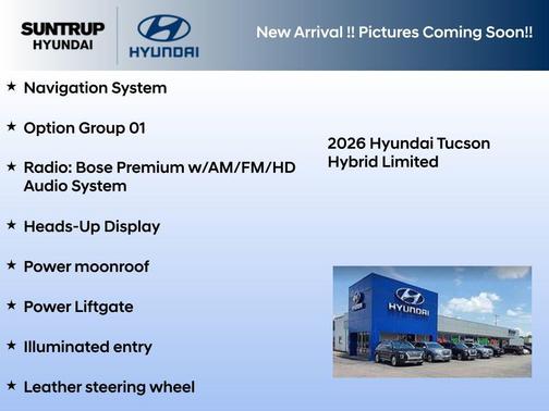 2026 Hyundai TUCSON Hybrid Limited
