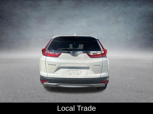 White Diamond Pearl 2018 Honda CR-V EX-L