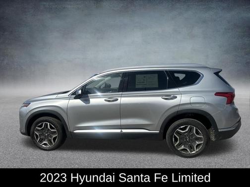 Shimmering Silver Pearl 2023 Hyundai SANTA FE Limited