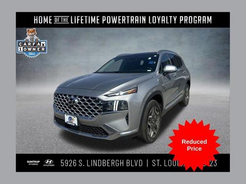 Shimmering Silver Pearl 2023 Hyundai SANTA FE Limited