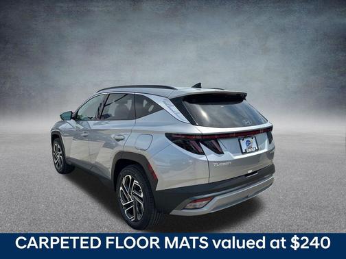 Shimmering Silver 2026 Hyundai TUCSON Hybrid Limited