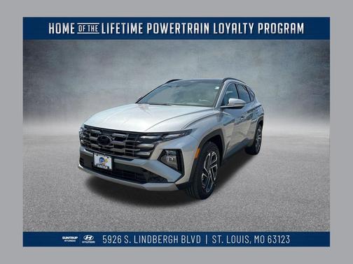 Shimmering Silver 2026 Hyundai TUCSON Hybrid Limited