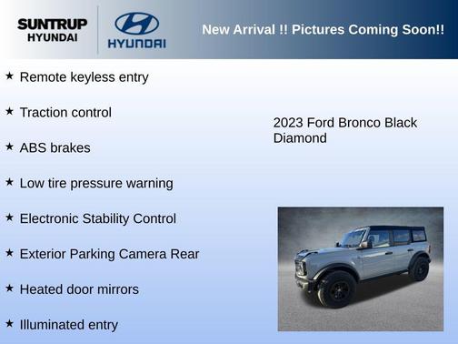 2023 Ford Bronco Black Diamond