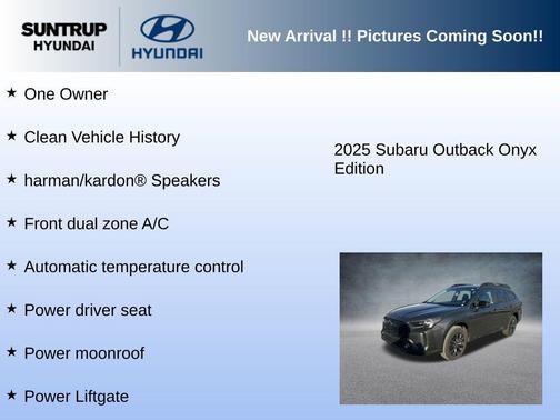 2025 Subaru Outback Onyx Edition