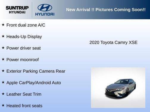 2020 Toyota Camry XSE