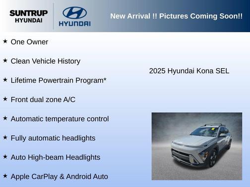 2025 Hyundai KONA SEL