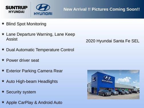 Quartz White 2020 Hyundai SANTA FE SEL 2.4