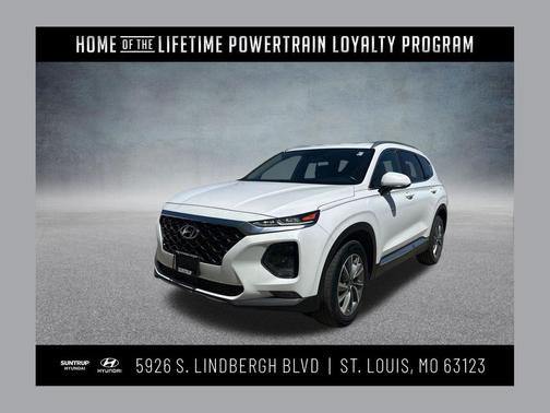 Quartz White 2020 Hyundai SANTA FE SEL 2.4