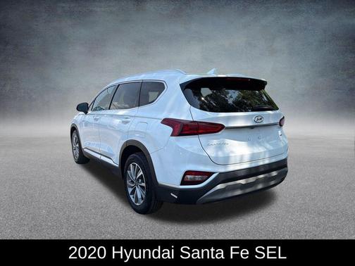Quartz White 2020 Hyundai SANTA FE SEL 2.4