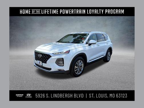 Quartz White 2020 Hyundai SANTA FE SEL 2.4
