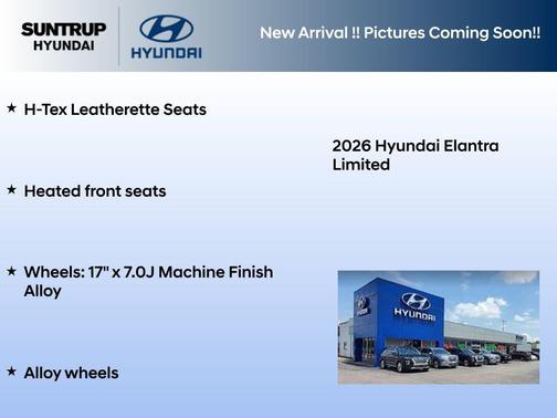 Abyss Black 2026 Hyundai ELANTRA Limited