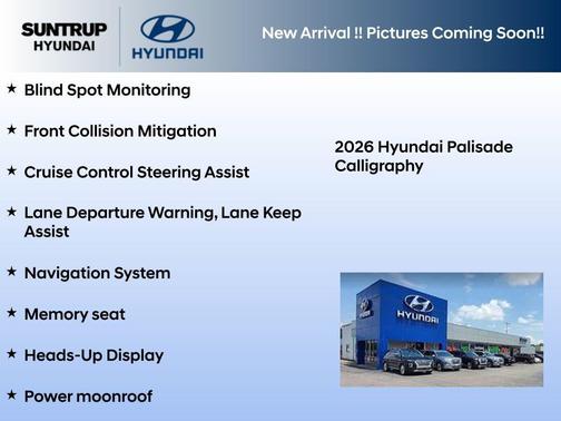 2026 Hyundai PALISADE Calligraphy