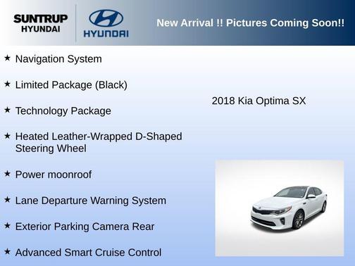 2018 Kia Optima SX Turbo