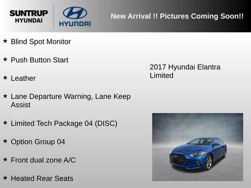 2017 Hyundai ELANTRA Limited