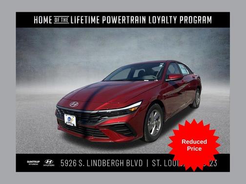 Ultimate Red 2026 Hyundai ELANTRA SE