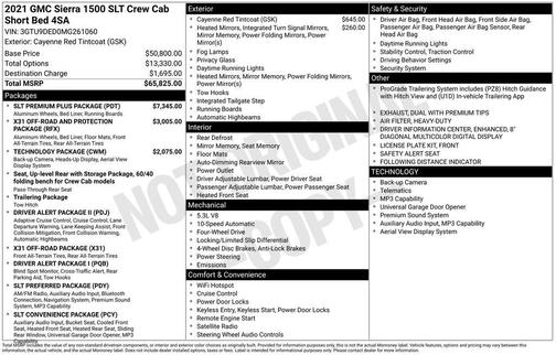 2021 GMC Sierra 1500 SLT