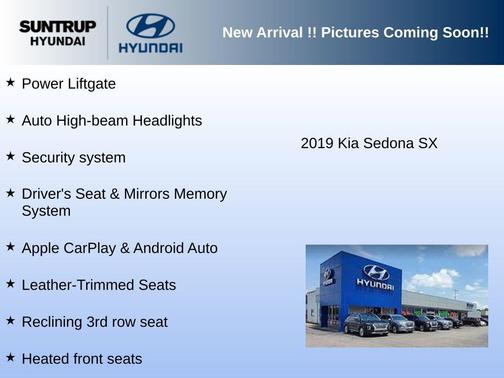 Snow White Pearl 2019 Kia Sedona SX