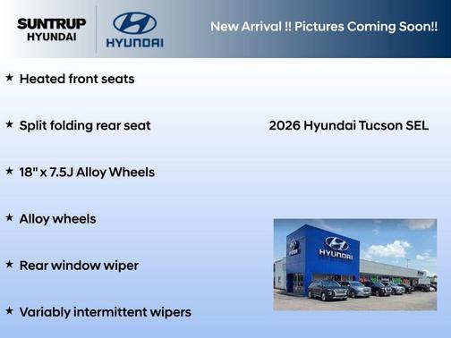 Shimmering Silver 2026 Hyundai TUCSON SEL