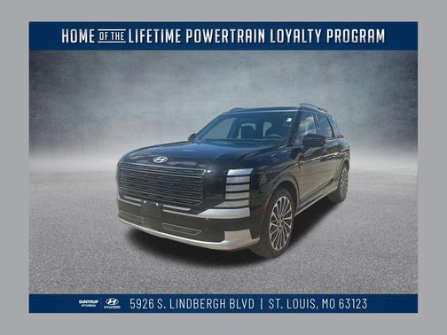 Abyss Black Pearl 2026 Hyundai Palisade Hybrid Calligraphy
