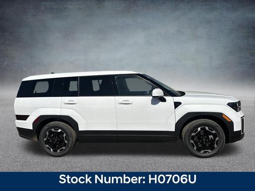 Serenity White 2026 Hyundai SANTA FE SE