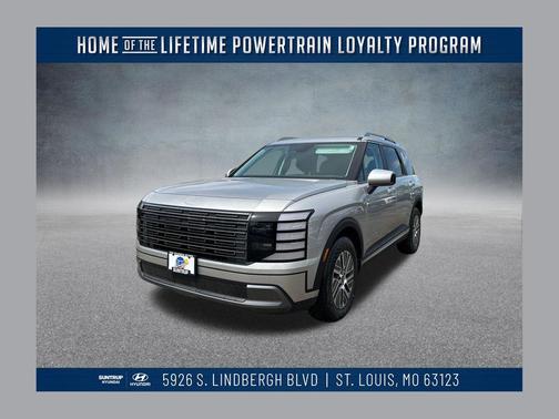 Typhoon Silver Metallic 2026 Hyundai Palisade Hybrid SEL 7P