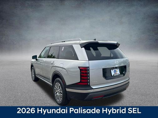 Typhoon Silver Metallic 2026 Hyundai Palisade Hybrid SEL 7P
