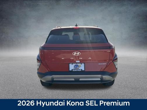 Soultronic Orange Pearl 2026 Hyundai KONA SEL Premium
