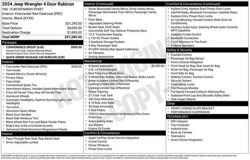 2024 Jeep Wrangler Rubicon