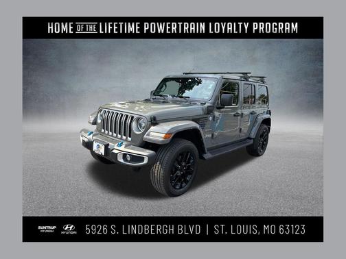 Sting-Gray Clearcoat 2023 Jeep Wrangler 4xe Sahara