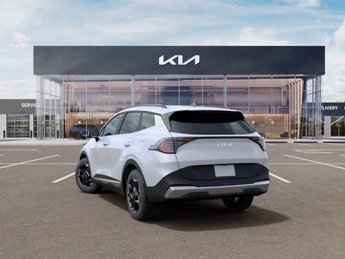 White 2026 Kia Sportage EX