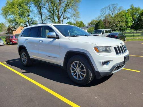 Bright White Clearcoat 2014 Jeep Grand Cherokee Limited